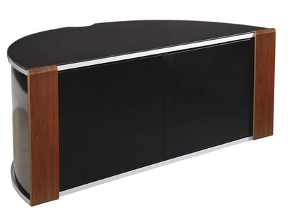 Sirius 850 Corner TV Stand For TVs Up To 40" With Oak/Walnut Trims