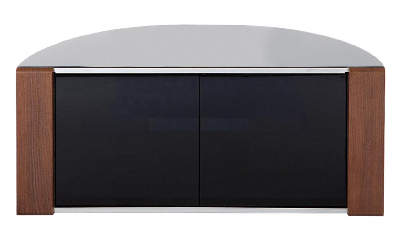 Sirius 850 Corner TV Stand For TVs Up To 40" With Oak/Walnut Trims