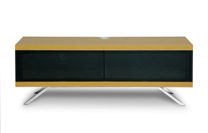 Tucana 1200 Oak TV Unit with Screen Mount For TVs Up To 60 Inches