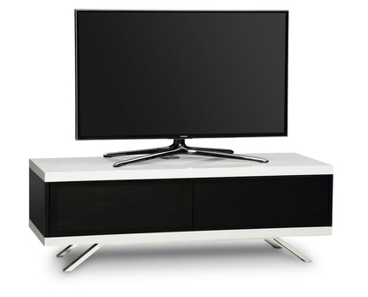 MDA Designs Tucana 1200 White TV Unit For TVs Up To 60 Inches