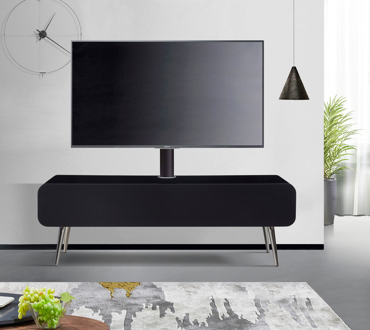 TV  unit with Hybrid 950 screen mount for 65" tv
