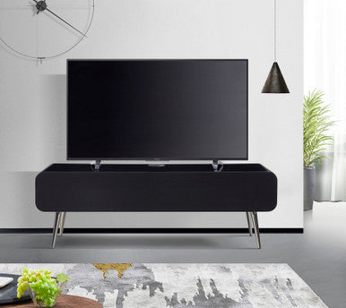 MDA Designs Mira 1200 Hybrid Black TV Cabinet For Up To 60 Inch TVs