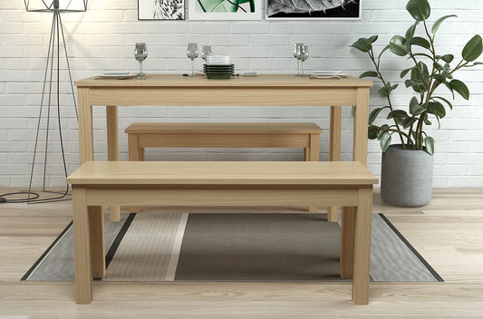 LPD Ohio Oak Dining Set