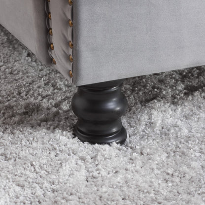 Birlea Opulence 4ft6 Double Grey Fabric Bed Frame