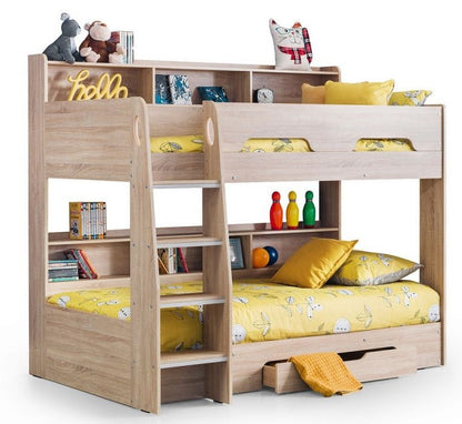 Julian Bowen Orion Sonoma Light Oak Bunk Bed