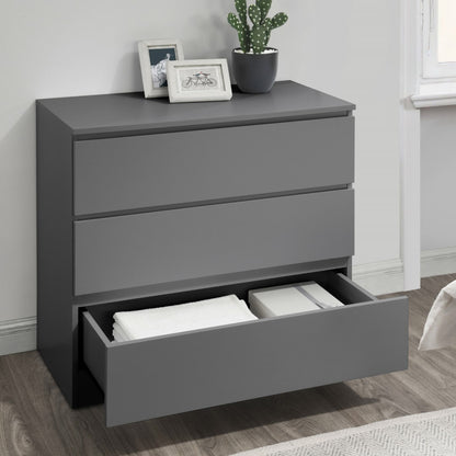 Birlea Oslo Grey 3 Drawer Chest