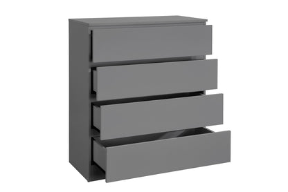 Birlea Oslo Grey 4 Drawer Chest