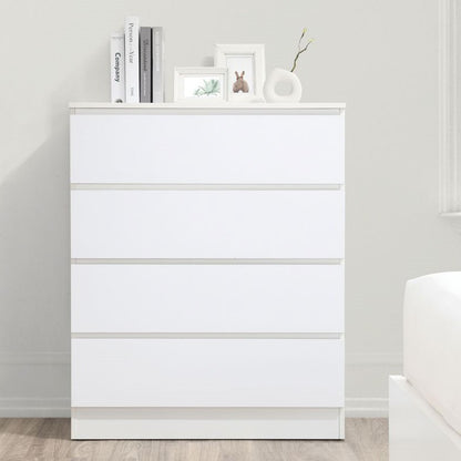 Birlea Oslo White 4 Drawer Chest