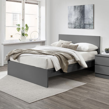 Birlea Oslo 5ft Kingsize Grey Wooden Bed Frame