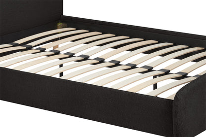 Birlea Otley 4ft6 Double Charcoal Fabric Bed Frame