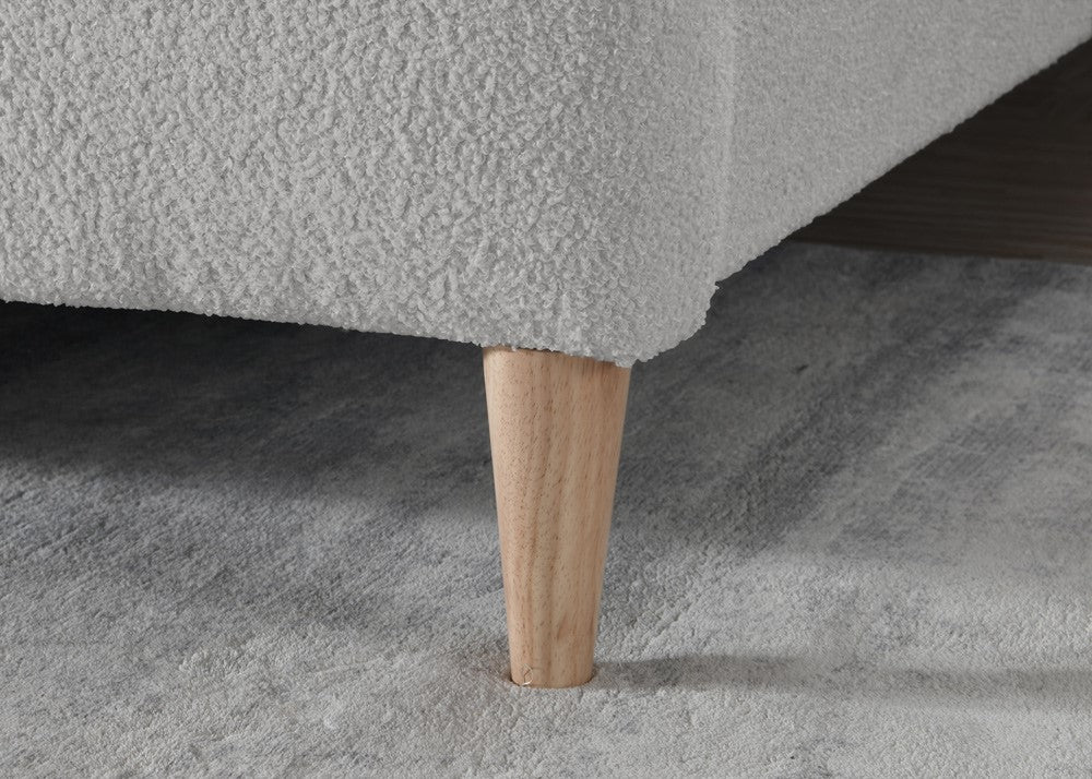 Birlea Otley 4ft6 Double Dove Grey Fabric Bed Frame