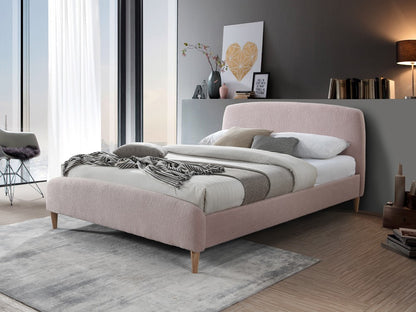 Birlea Otley 4ft6 Double Pink Fabric Bed Frame