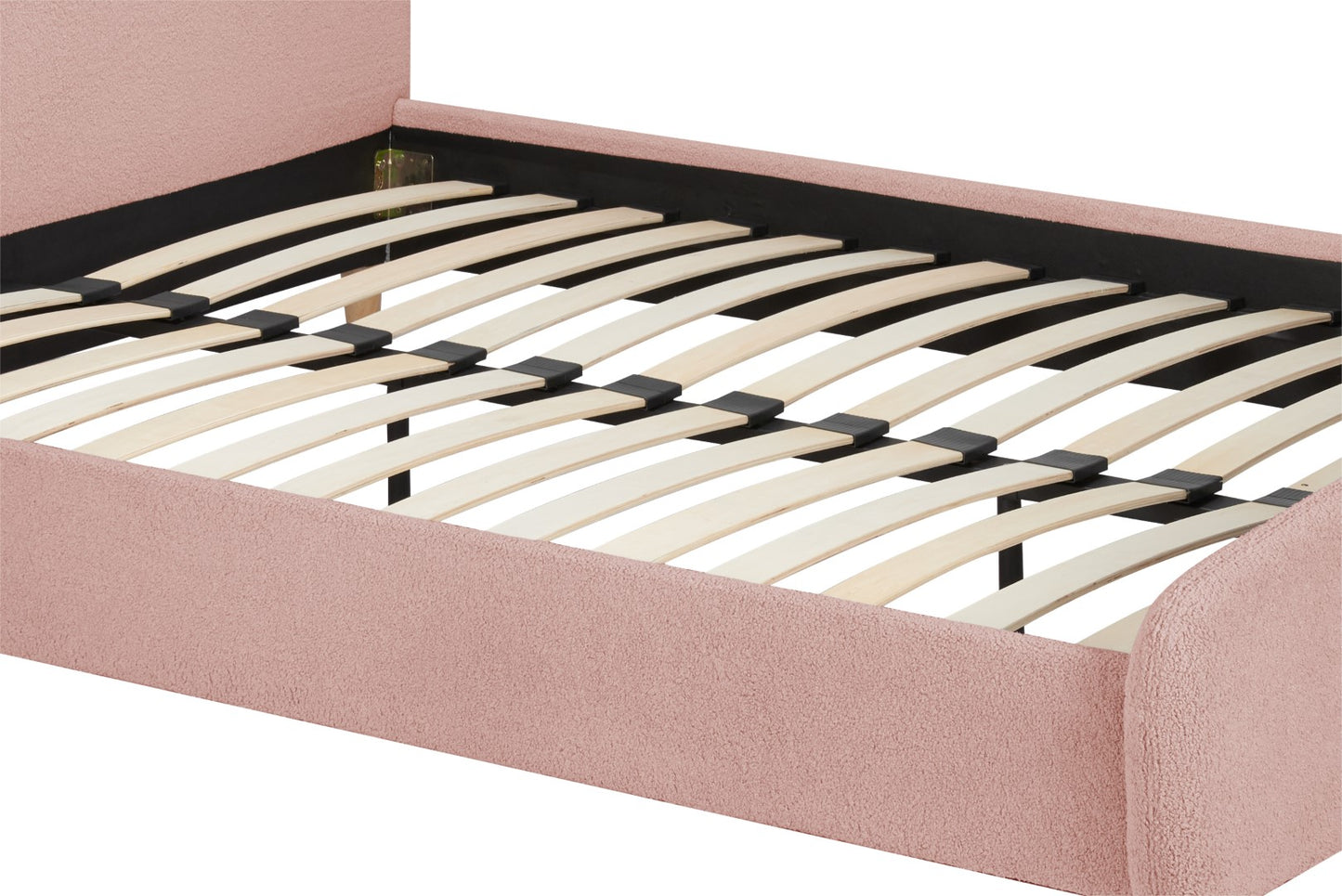 Birlea Otley 4ft6 Double Pink Fabric Bed Frame