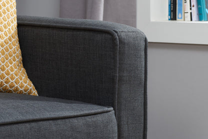 Birlea Otto Grey Fabric Sofa Bed