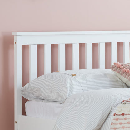 Birlea Oxford 4ft6 Double White Pine Bed Frame
