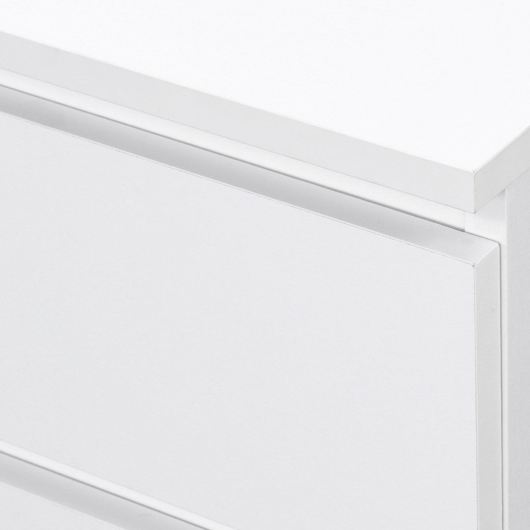 Birlea Oslo White 2 Drawer Bedside