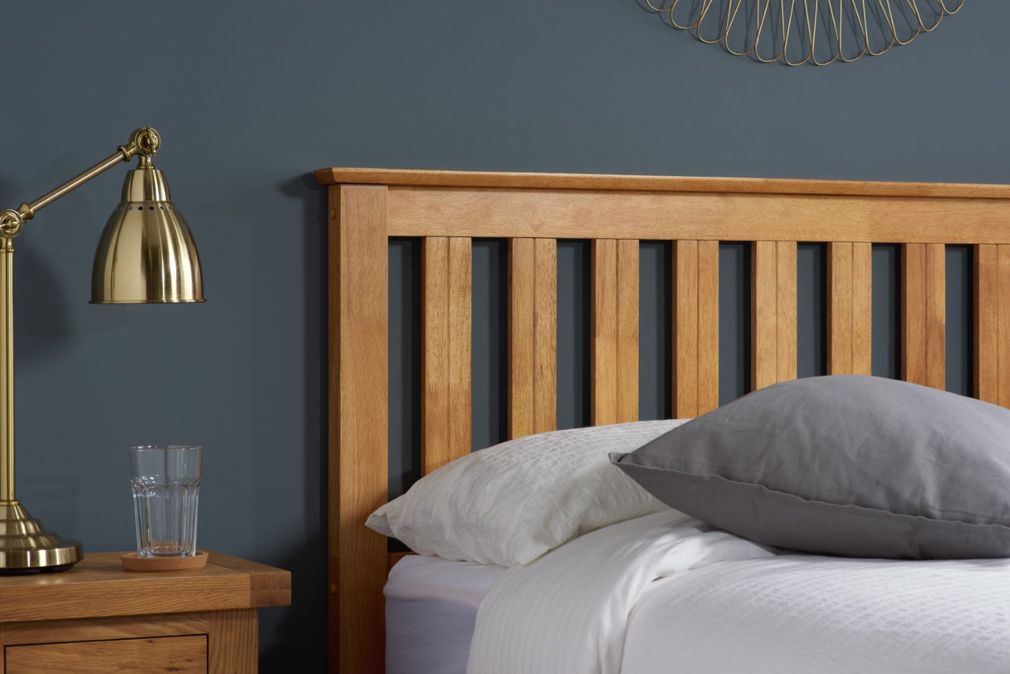 Birlea Phoenix 5ft Kingsize Oak Ottoman Bed Frame