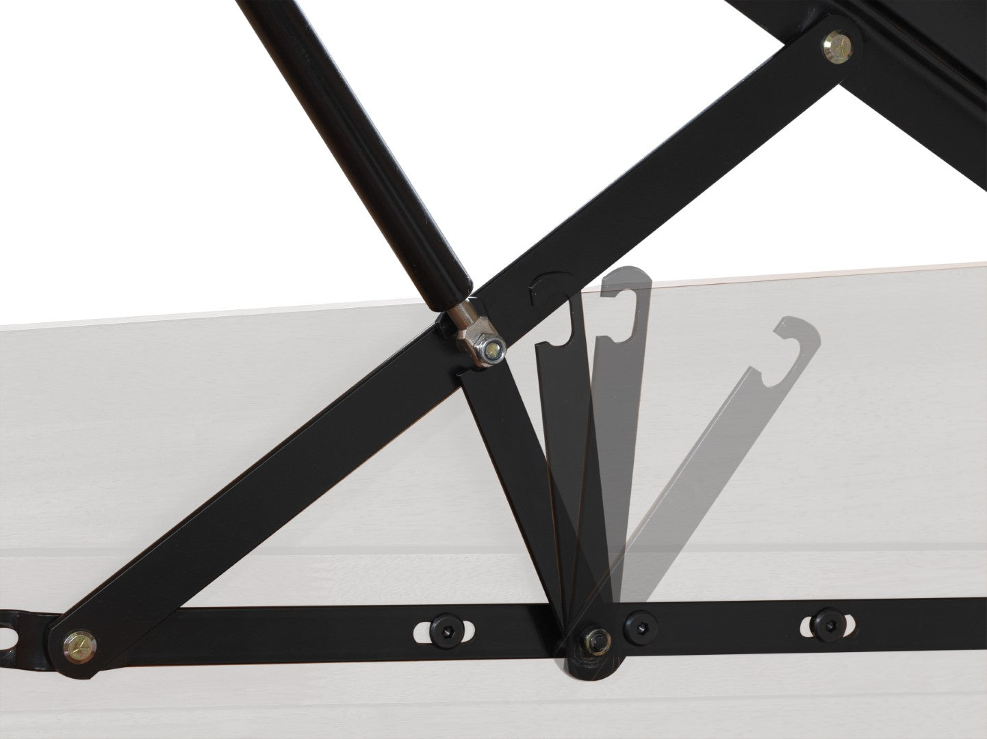 Birlea Phoenix 4ft6 Double Stone Grey Ottoman Bed Frame