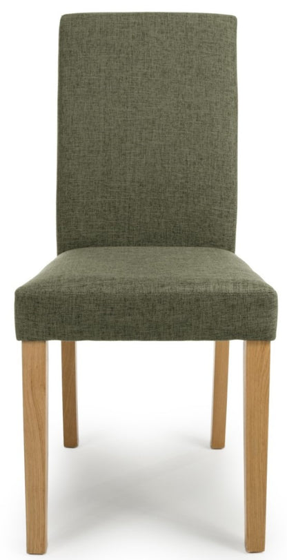 Shankar Finley Linen Effect Sage Green Dining Chair (Sold In Pairs)