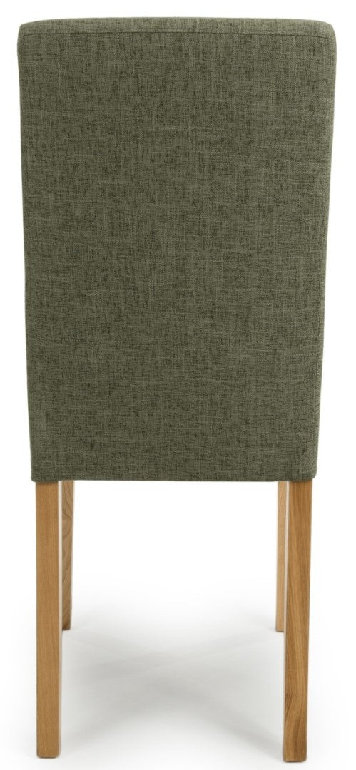 Shankar Finley Linen Effect Sage Green Dining Chair (Sold In Pairs)