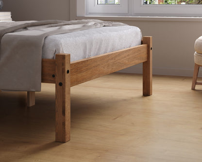 Birlea Rio 4ft Small Double Oak Pine Bed Frame