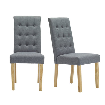 LPD Roma Grey Dining Chairs
