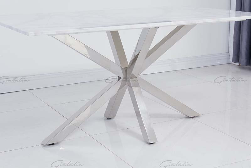 Giatalia Riviera 160cm Dining Table for 4 -6 seater 