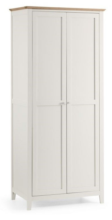 Julian Bowen Salerno Two Tone 2 Door Wardrobe