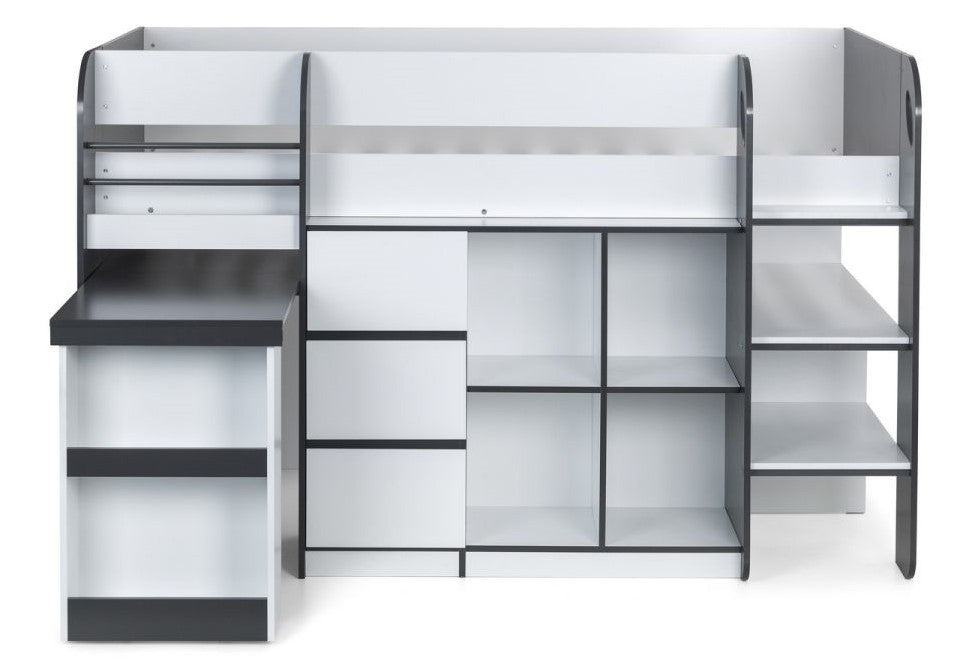 Julian Bowen Saturn White And Grey Midsleeper