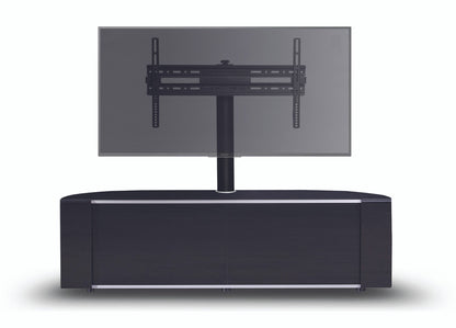 Sirius 1600 Complete 70 Inches Black D Shape TV Unit With Screen Mount MDA Designs