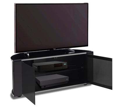 sirius 850 corner tv stand with storage