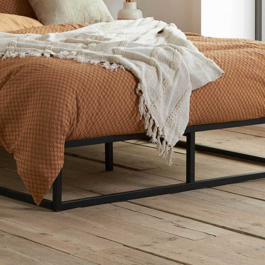 Birlea Soho 4ft6 Double Black Metal Bed Frame