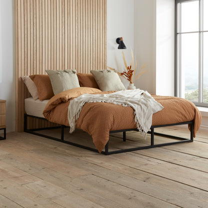 Birlea Soho 4ft6 Double Black Metal Bed Frame