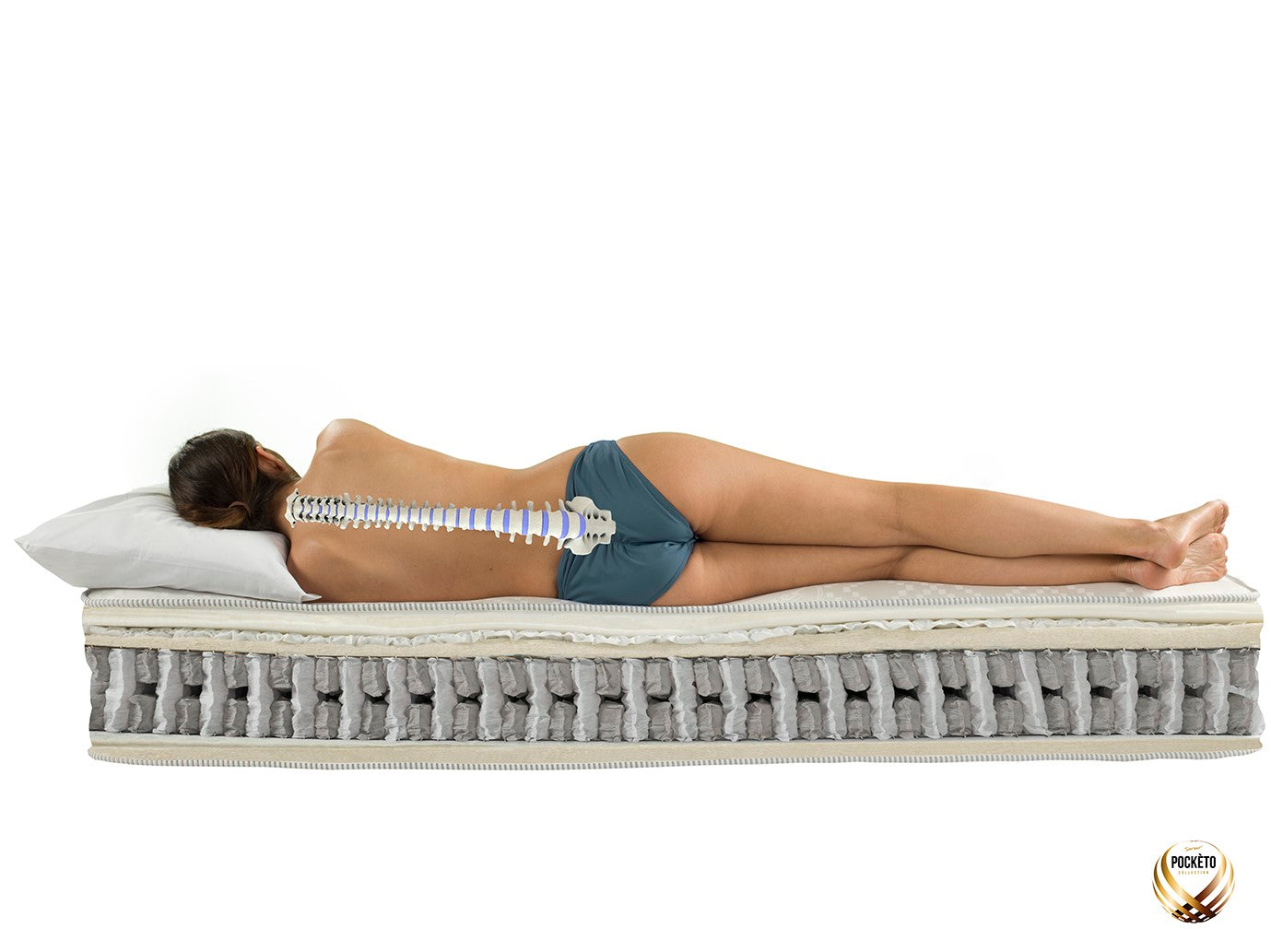 Sareer Pocketo 6ft Kingsize 4000 Pockets Latex Mattress