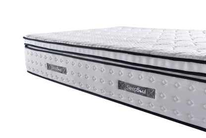 Birlea SleepSoul Space 4ft6 Double White 2000 Pocket and Memory Foam Mattress