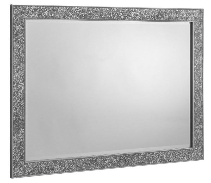 Julian Bowen Staccato Fragment Silver Wall Mirror