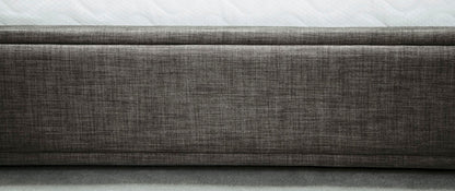 Emporia Knightsbridge 5ft Kingsize Grey Linen Fabric Ottoman Bed