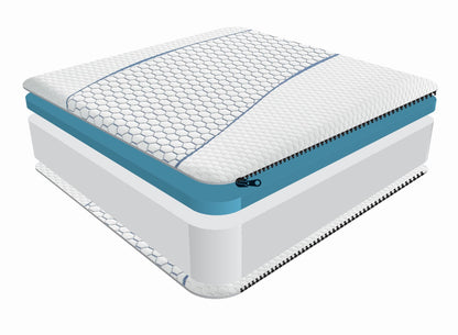 Sareer Matrah 2ft6 Small Single Cool Blue Memory Foam Mattress