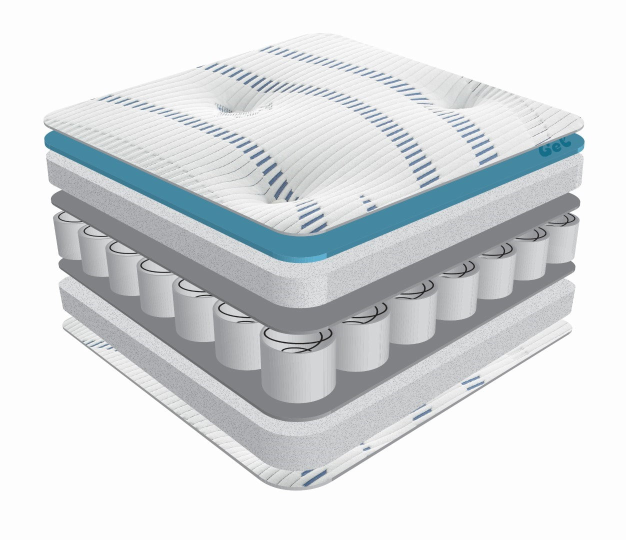 Sareer Matrah 2ft6 Small Single Gel Pocket Mattress