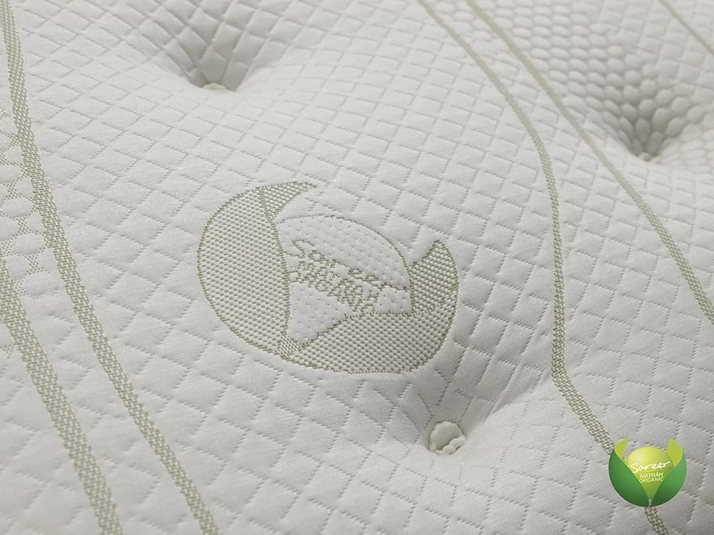 Sareer Memory wool 3ft Single Open Coil Mattress