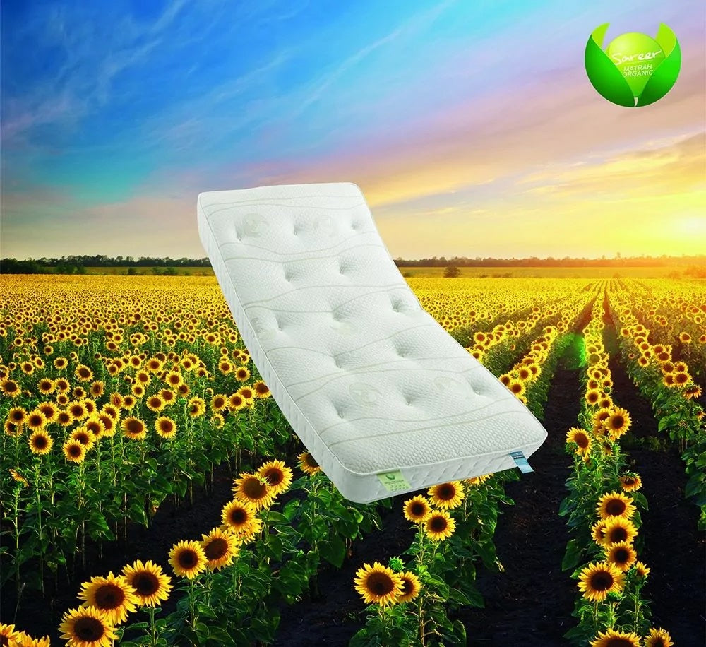 Sareer Memory wool 2ft6 Small Single Pocket Sprung Mattress