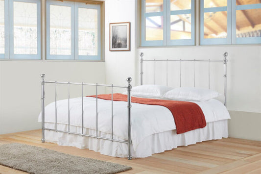 Sareer Seville 5ft Kingsize Chrome Metal Bed Frame