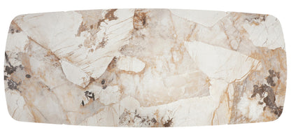 Giatalia Serene 160 - 240cm Walnut Extending Dining Table for 6 -10 Seater