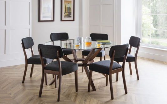 Set Of Chelsea Large Table & 6 Farringdon Chairs