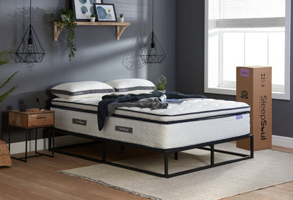 Birlea SleepSoul Space 3ft Single White 2000 Pocket and Memory Foam Mattress