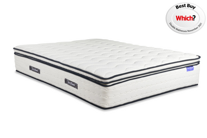 Birlea SleepSoul Space 4ft6 Double White 2000 Pocket and Memory Foam Mattress