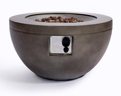 MDA Design Tabiti Dark Grey Propane Fire Pit