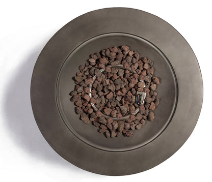 MDA Design Tabiti Dark Grey Propane Fire Pit