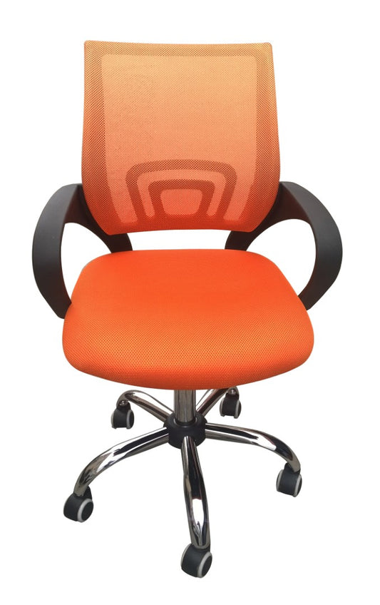 LPD Tate Orange Mesh Back Office Chair