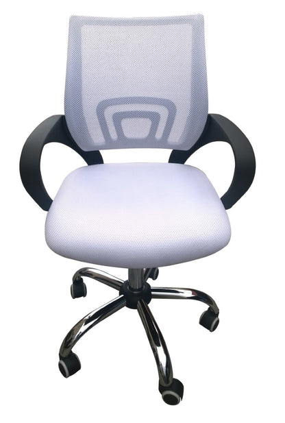 LPD Tate White Mesh Back Office Chair